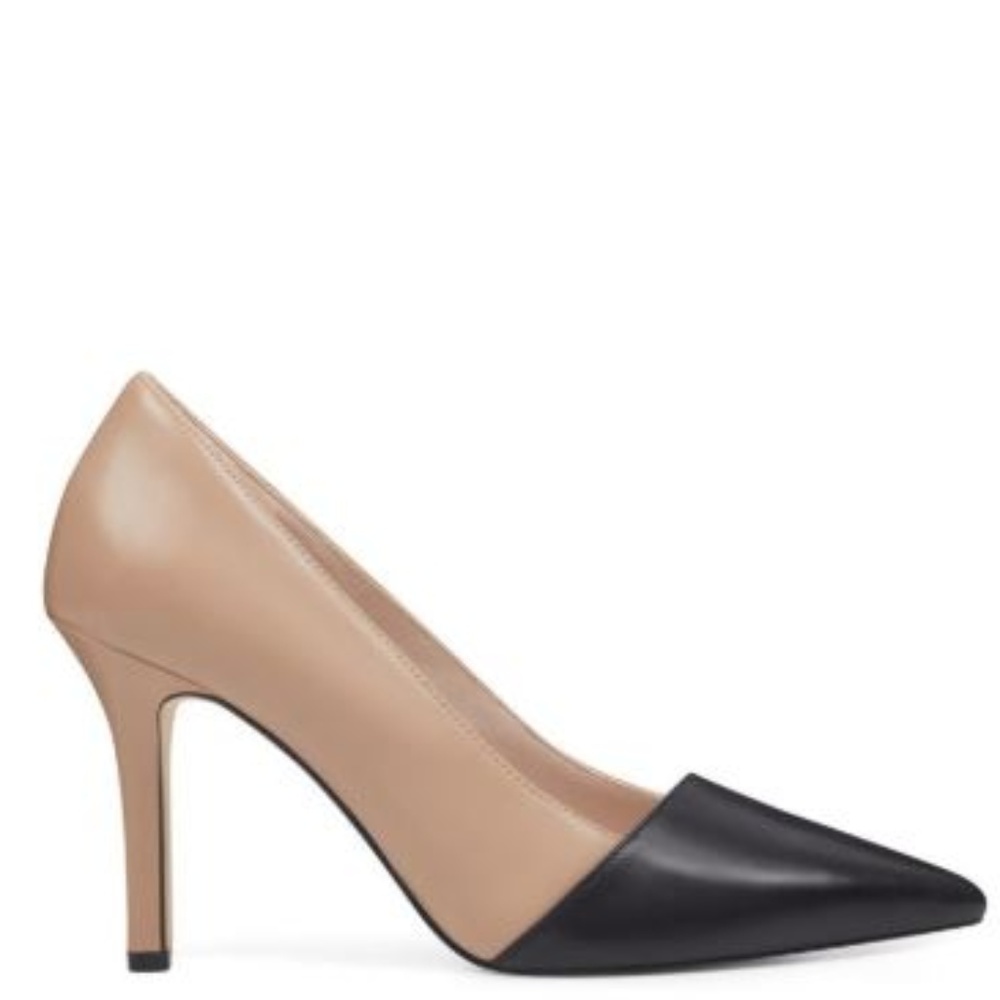 Brand new leather heels (size 6)